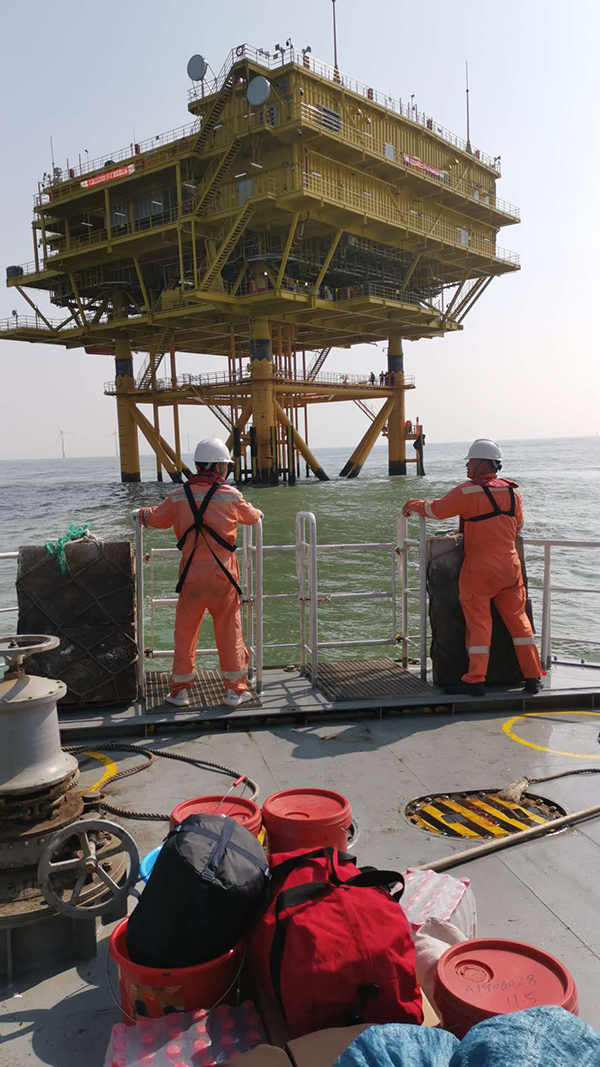 虹潤不怕遠征難，直掛云帆濟滄海-虹潤儀表為海上風電運行保駕護航